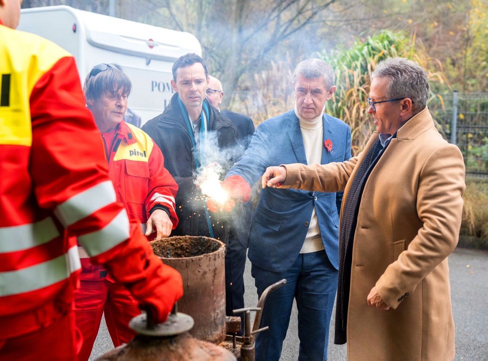 Prezidentské volby 2023: Andrej Babiš během kampaně.