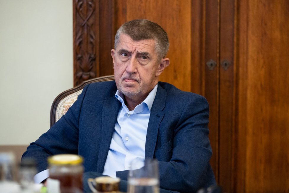 Premiér Andrej Babiš při rozhovoru pro Blesk.