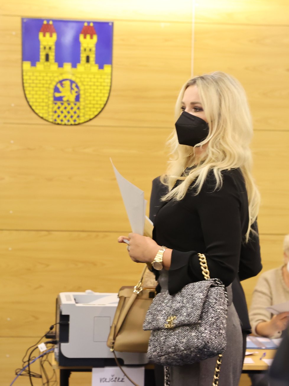 Volby do Sněmovny 2021: Monika Babišová (8.10.2021)