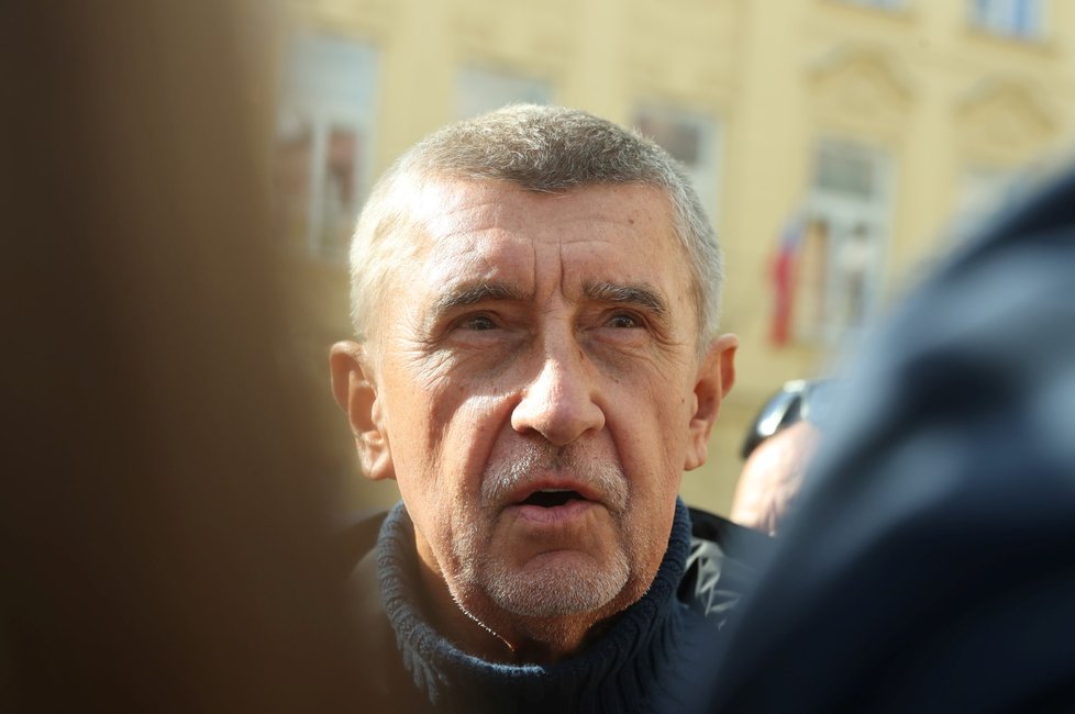 Předvolební mítink v Jihlavě: Expremiér Andrej Babiš (29.9.2022)