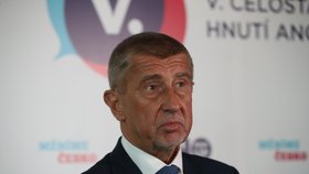 Andrej Babiš na volebním sněmu ANO (21. 2. 2019)