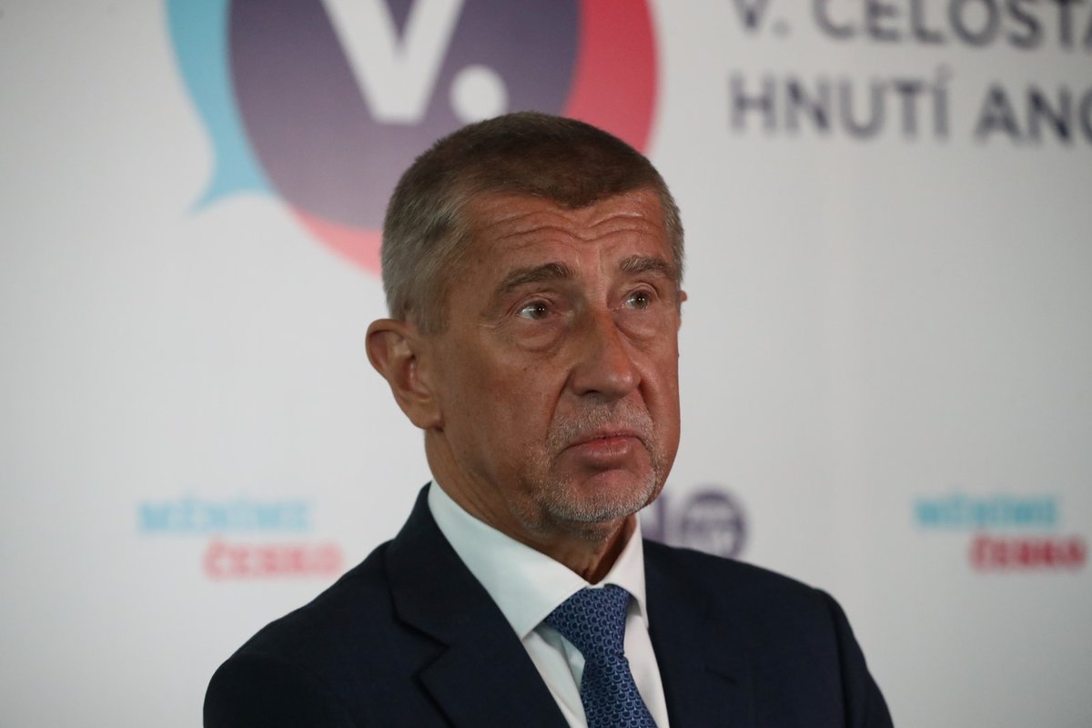 Andrej Babiš na volebním sněmu ANO (21.2.2019)