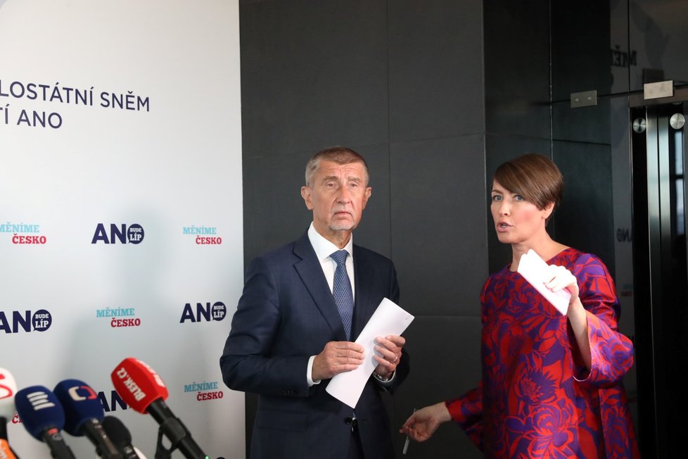 Andrej Babiš na volebním sněmu ANO (21.2.2019)