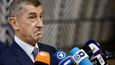 Premiér Andrej Babiš na summitu v Bruselu