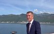 Andrej Babiš v Černé Hoře. Andrej Babiš v Černé Hoře.
