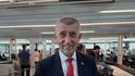 Premiér Andrej Babiš (ANO) při odletu do Paříže (13.7.2026) Premiér Andrej Babiš (ANO) při odletu do Paříže (13.7.2026)