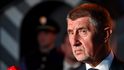 Premiér v demisi Andrej Babiš po jednání s prezidentem Milošem Zemanem v Lánech