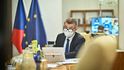 Jednání vlády: premiér Andrej Babiš (30.10.2020)