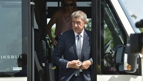 Premiér Andrej Babiš (ANO) na návštěvě Zlínského kraje, kde promluvil mimo jiné o svém názoru na demonstrace konané proti jeho osobě (12.6 2019)