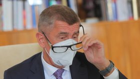 Premiér Andrej Babiš při rozhovoru pro Blesk