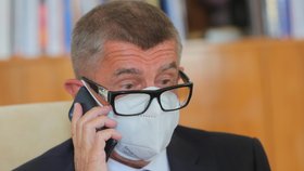 Premiér Andrej Babiš při rozhovoru pro Blesk