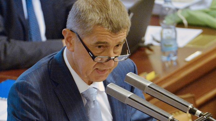 Ministr financí Andrej Babiš (ANO)