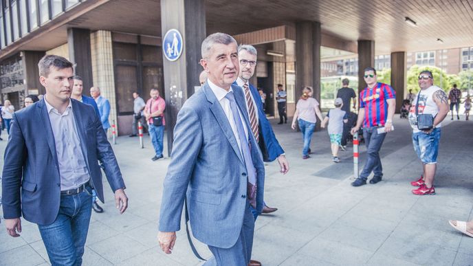 Andrej Babiš v Předlicích