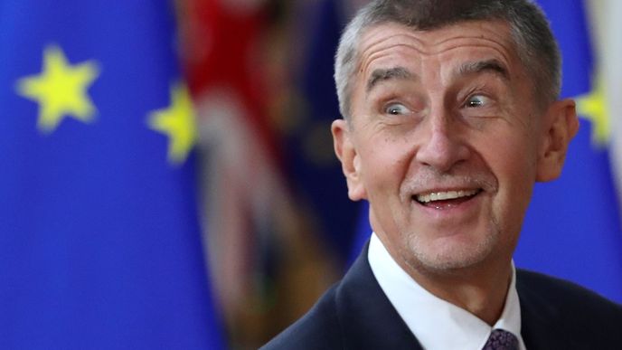 Premiér Andrej Babiš na summitu v Bruselu