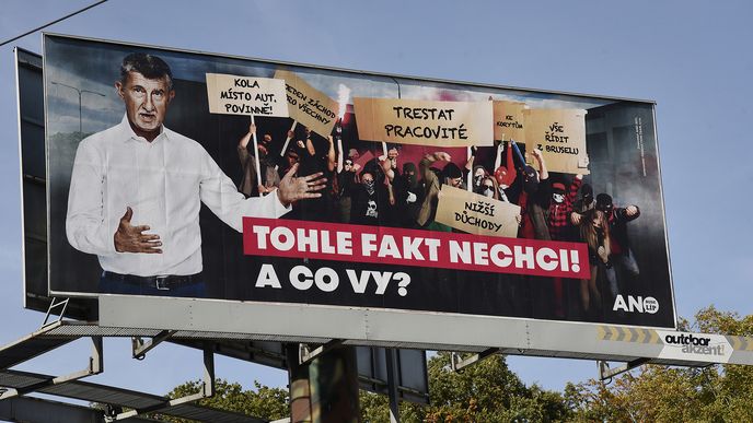 Andrej Babiš a jeho kampaň