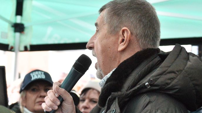 Andrej Babiš na setkání s občany v Brně