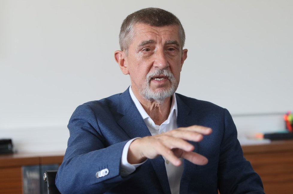 Expremiér Andrej Babiš (ANO) v rozhovoru pro Blesk (13. 4. 2022)