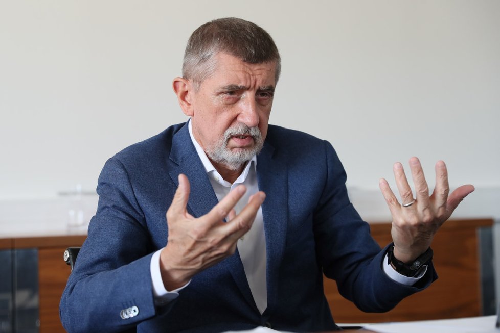 Expremiér Andrej Babiš (ANO) v rozhovoru pro Blesk (13. 4. 2022)