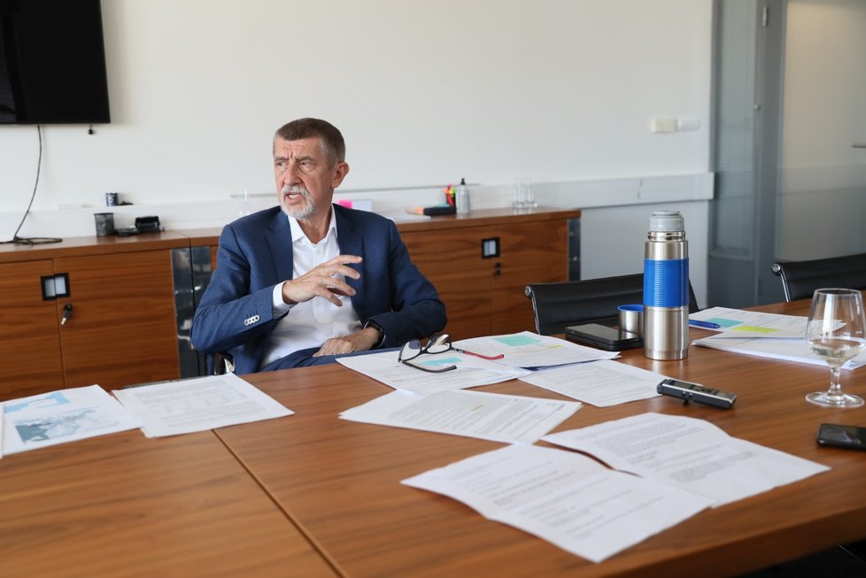 Expremiér Andrej Babiš (ANO) v rozhovoru pro Blesk (13.4.2022)