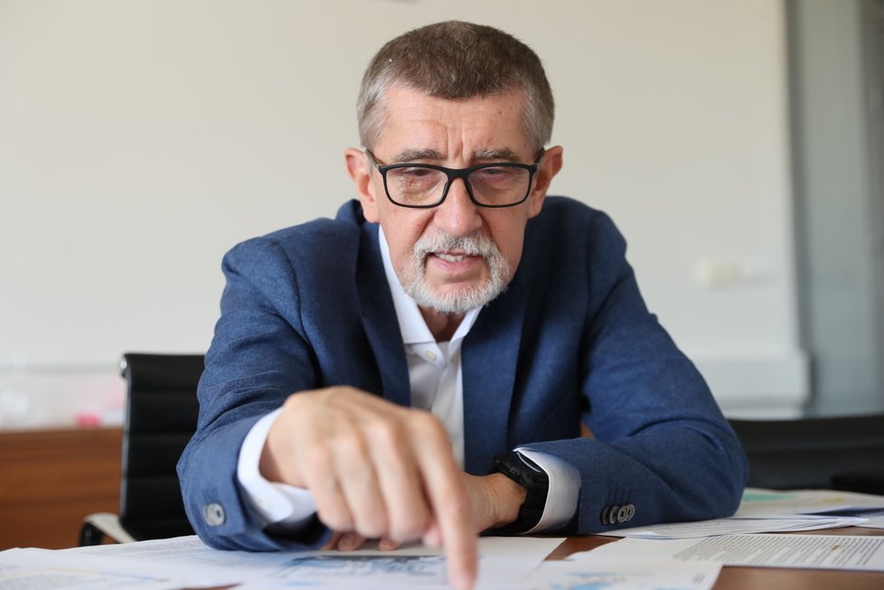 Expremiér Andrej Babiš (ANO) v rozhovoru pro Blesk (13. 4. 2022)
