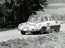 Záběr z Vltava Rallye, rok 1972. Za volantem Andrej Barčák, spolujezdec Ladislav Mařík.