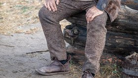 Andrej Hryc v seriálu Slované, jehož premiéry se už nedožil.