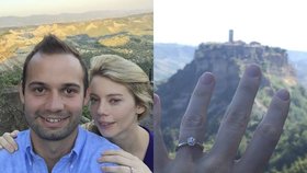 Andrej Kiska mladší požádal o ruku svou manželku v srpnu v Itálii.