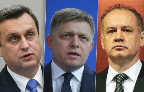 Andrej Kiska, Robert Fico a Andrej Danko vystoupí v neděli v televizi, promluví o vraždě Kuciaka