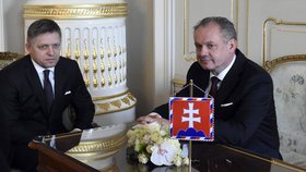 Vítěze slovenských voleb Roberta Fica pověřil prezident Andrej Kiska sestavením vlády.
