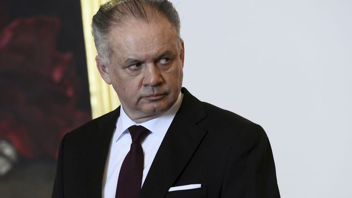 Andrej Kiska na schůzce s Robertem Ficem