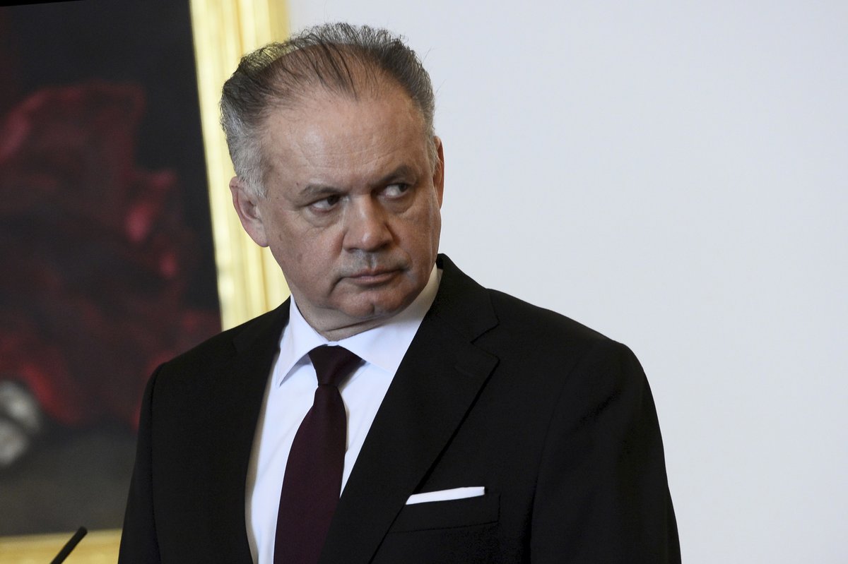 Andrej Kiska na schůzce s Robertem Ficem