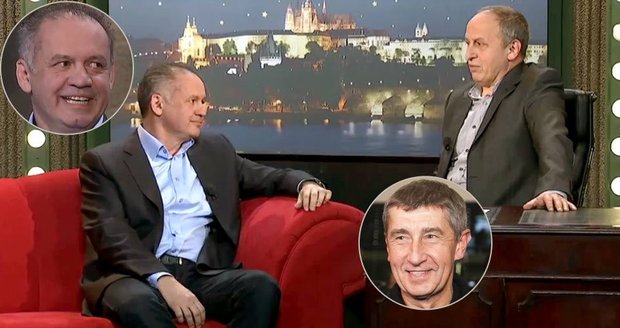 Kraus vtipkoval: Podnikatelé Babiš a Kiska jsou jako Cyril a Metoděj!