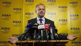 Slovenský prezidentský kandidát Andrej Kiska