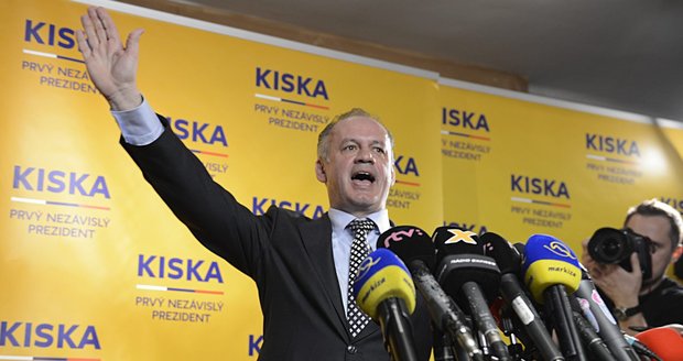 Andrej Kiska děkuje svým voličům