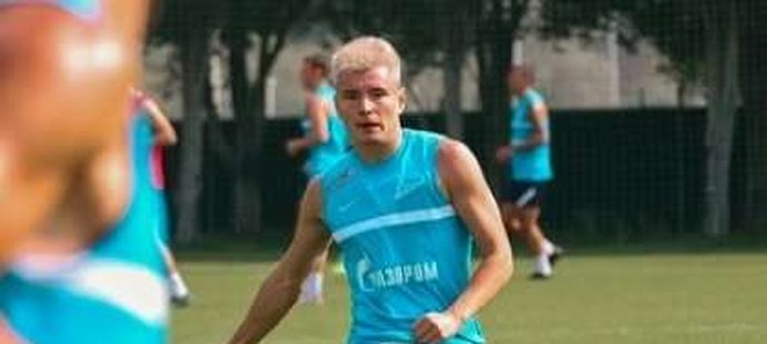 Fotbalista Zenitu Petrohrad Andrej Mostovoj