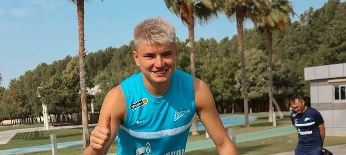 Fotbalista Zenitu Petrohrad Andrej Mostovoj