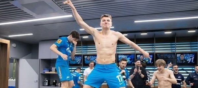 Fotbalista Zenitu Petrohrad Andrej Mostovoj