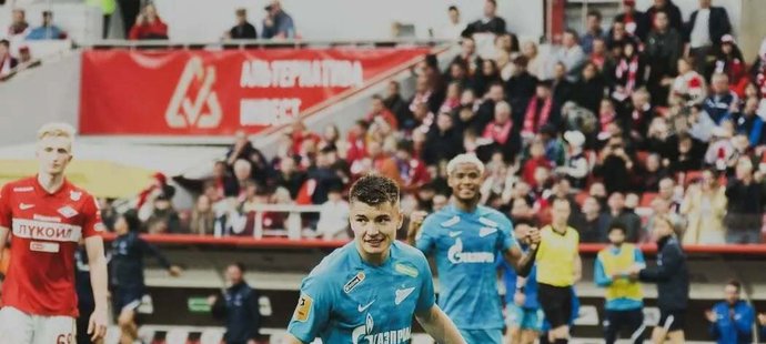 Fotbalista Zenitu Petrohrad Andrej Mostovoj