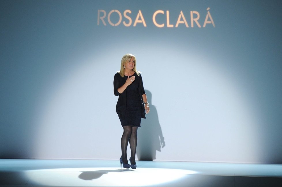Španělská módní návrhářka Rosa Clara je autorkou nádherných svatebních šatů.