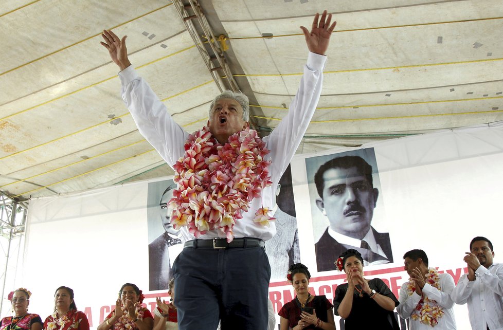 Mexický prezident Andrés Manuel López Obrador