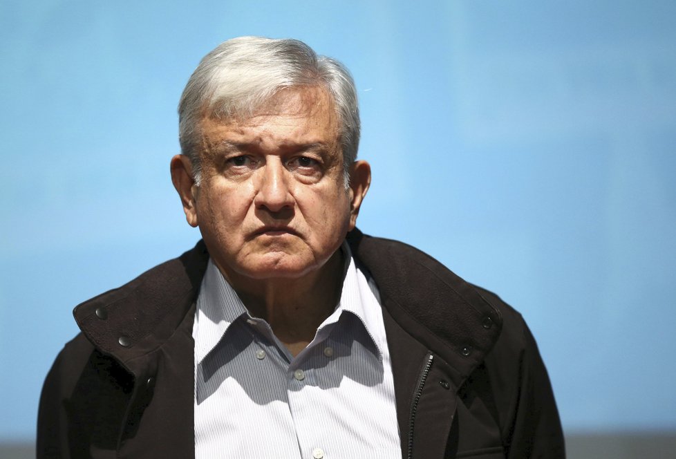 Mexický prezident Andrés Manuel López Obrador