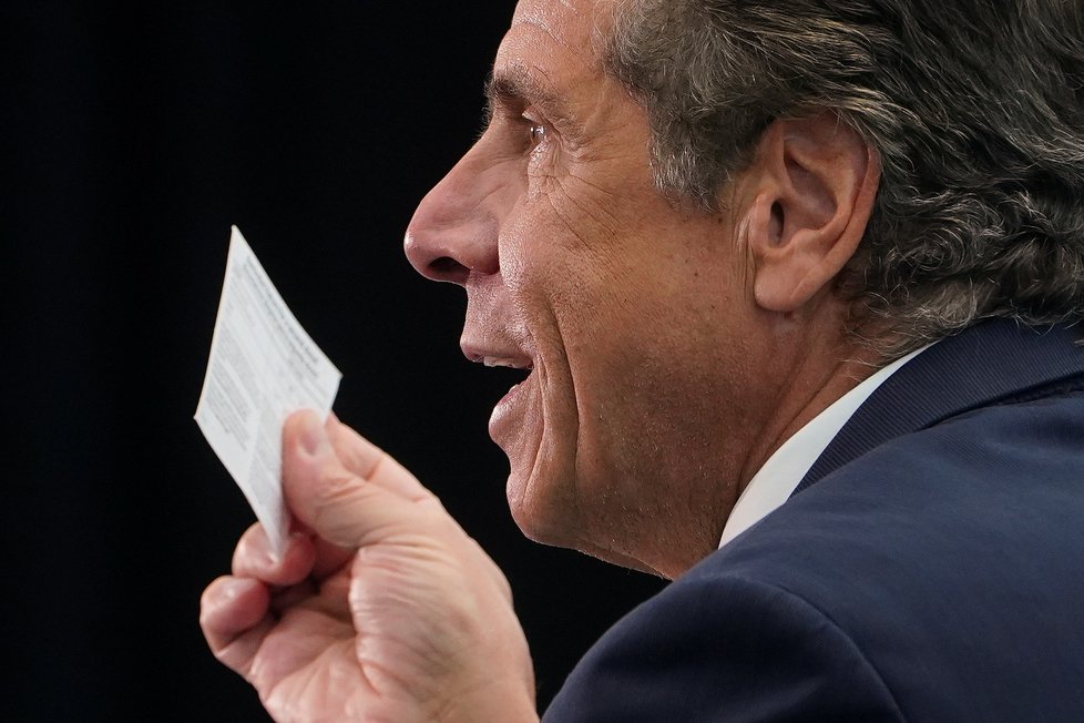 Guvernér státu New York Andrew Cuomo.