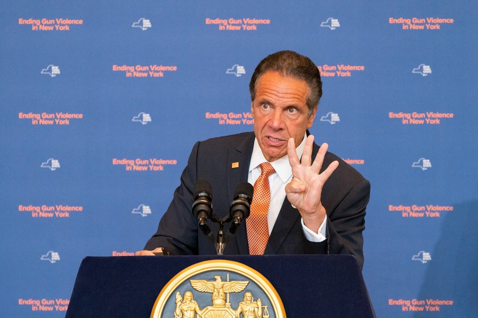 Guvernér státu New York Andrew Cuomo.