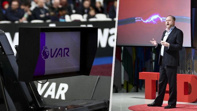 Futurolog Andrew Grill se domnívá, že nová mobilní síť sprovodí z fotbalového světa VAR