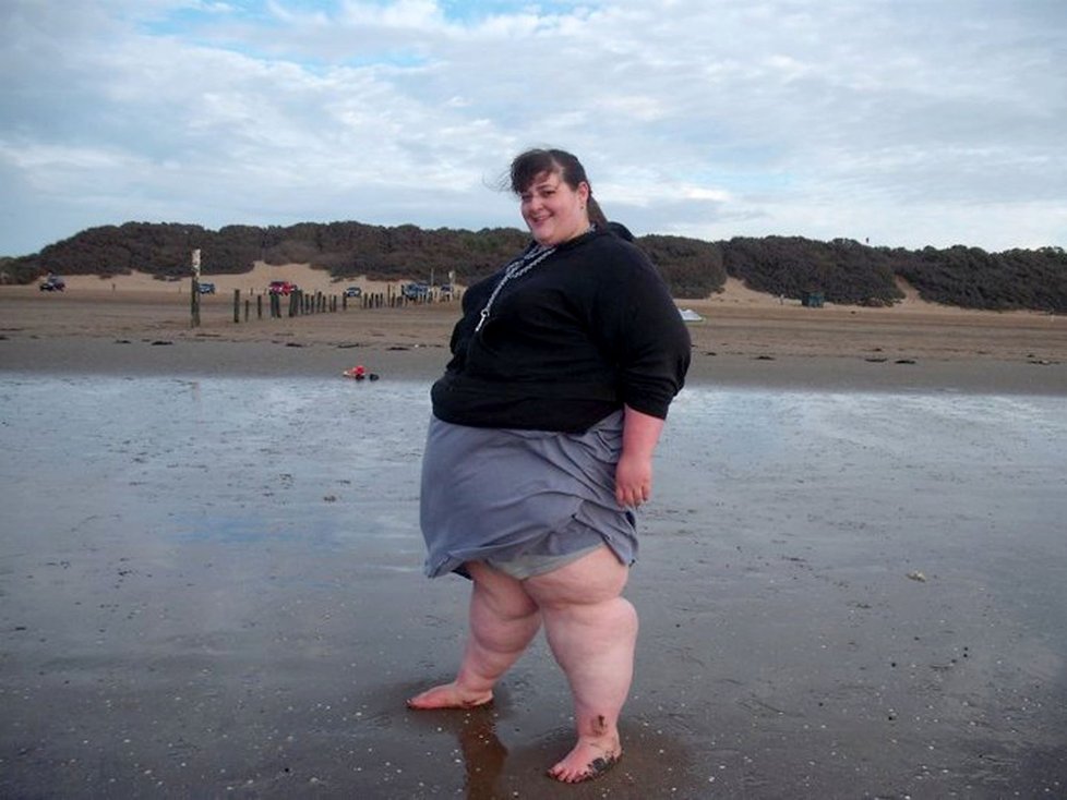 Sharon váží přes dvě stě kilo