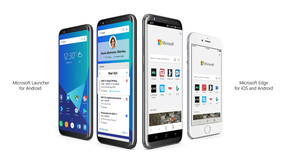 Microsoft bude mít svůj prohlížeč Edge i pro Android a iOS. K tomu přidá aktualizovaný Microsoft Launcher.
