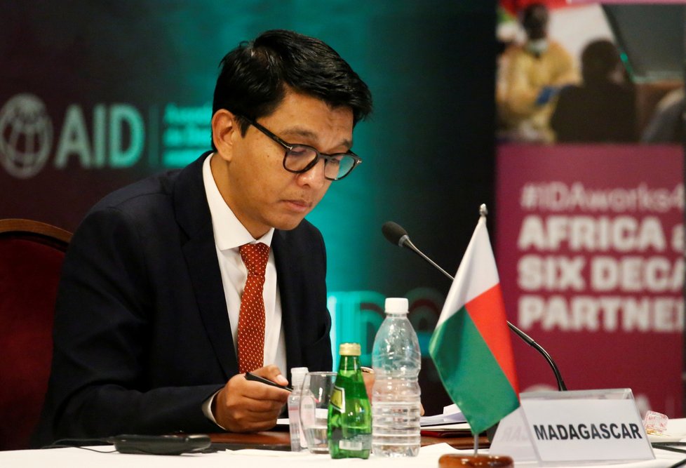 Prezident Madagaskaru Andry Rajoelina.