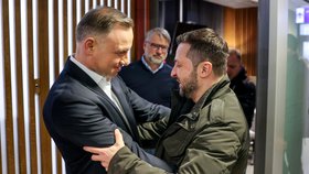 Andrzej Duda a Volodymyr Zelenskyj