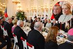 Slavnostní oběd pro polského prezidenta na Hradě: Pozvali i Václava Klause či Dagmar Havlovou