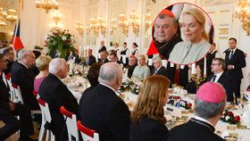 Slavnostní oběd pro polského prezidenta na Hradě: Pozvali i Václava Klause či Dagmar Havlovou